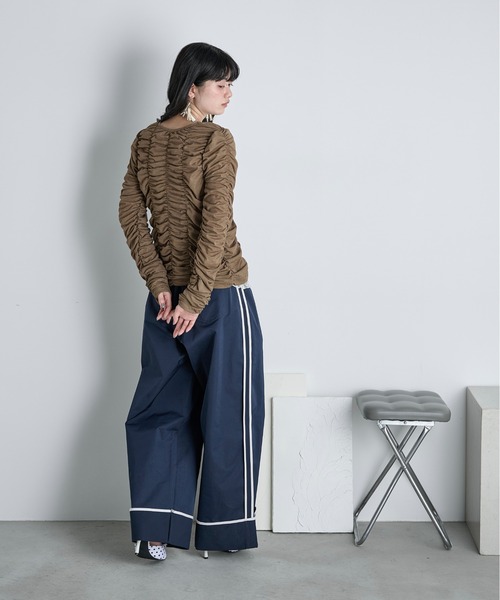 「THE YOn」 チノパンツ M ブラウン レディース_画像4