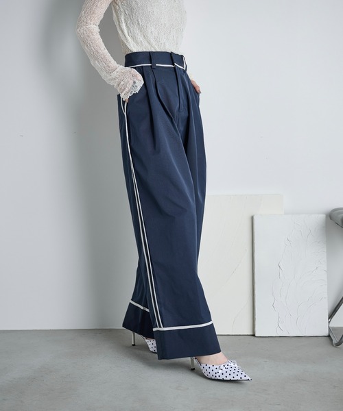 「THE YOn」 チノパンツ M ブラウン レディース_画像7