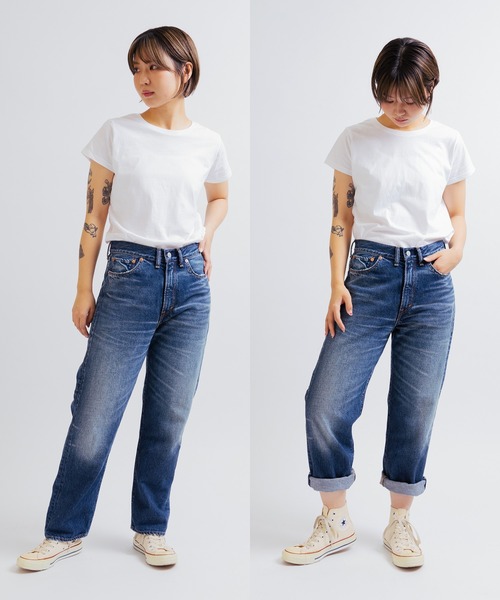 「RNA」 デニムパンツ MEDIUM ブルー レディース_画像5