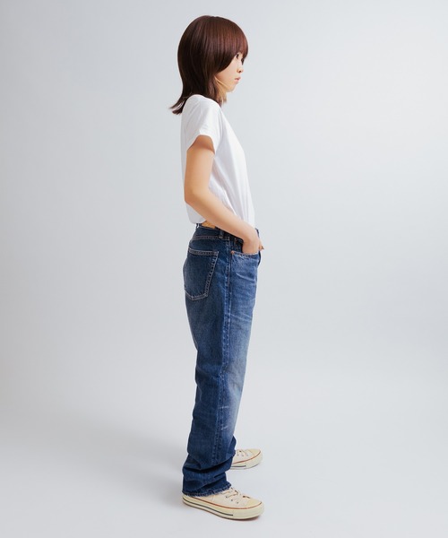 「RNA」 デニムパンツ MEDIUM ブルー レディース_画像6