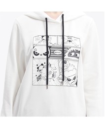 ★ HIPANDA ハイパンダ レディース フーディー スウェット HIPANDA パーカー ハイパンダ レディース スノーパンダ漫画