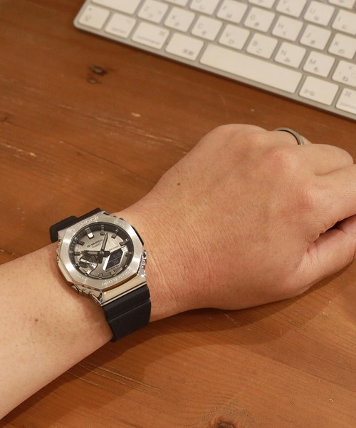 G-SHOCK 腕時計 メンズ メタルベゼル / オクタゴンベゼル GM-2100-1AJF