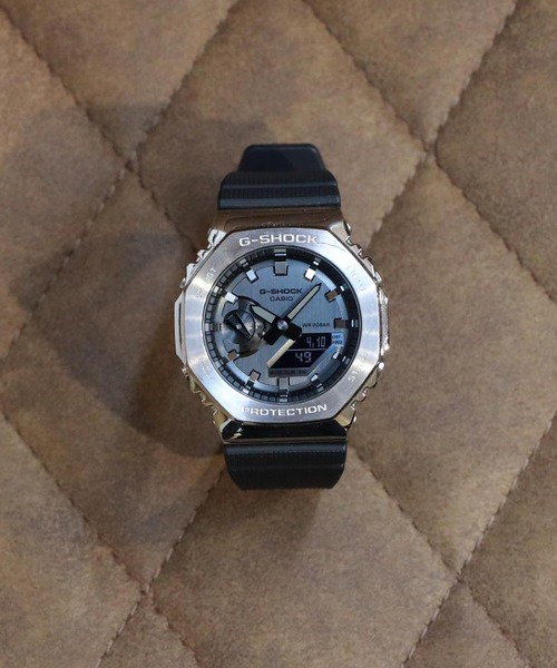 G-SHOCK 腕時計 メンズ メタルベゼル / オクタゴンベゼル GM-2100-1AJF