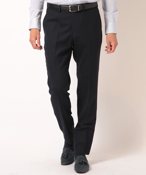 スラックス 「ACTIVE TAILOR」ミックスヤーン/ホップサックスラックス「セットアップ・スリーピース対応」 メンズ