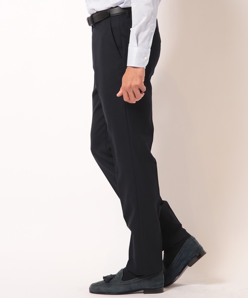スラックス 「ACTIVE TAILOR」ミックスヤーン/ホップサックスラックス「セットアップ・スリーピース対応」 メンズ