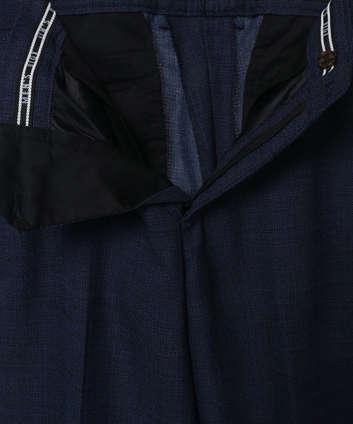 スラックス 「ACTIVE TAILOR」ミックスヤーン/ホップサックスラックス「セットアップ・スリーピース対応」 メンズ