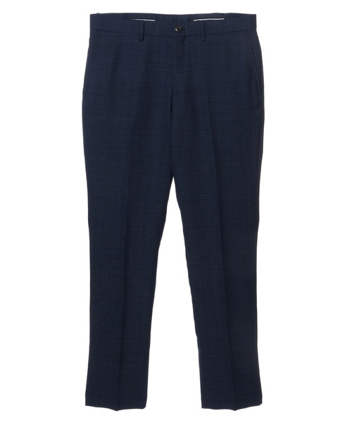 スラックス 「ACTIVE TAILOR」ミックスヤーン/ホップサックスラックス「セットアップ・スリーピース対応」 メンズ