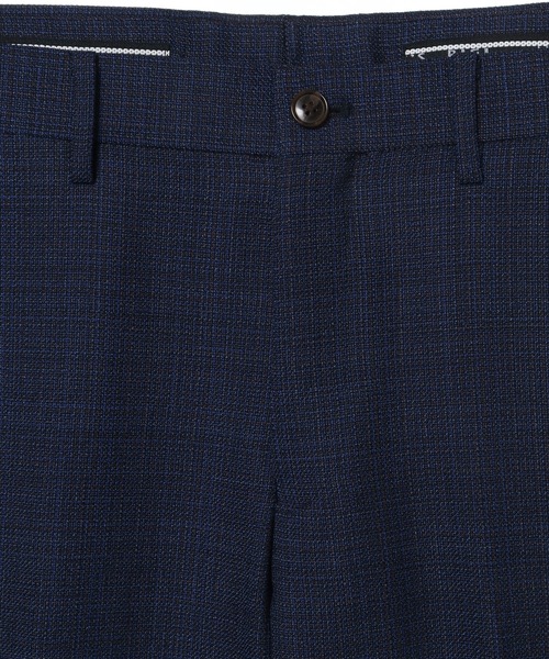 スラックス 「ACTIVE TAILOR」ミックスヤーン/ホップサックスラックス「セットアップ・スリーピース対応」 メンズ