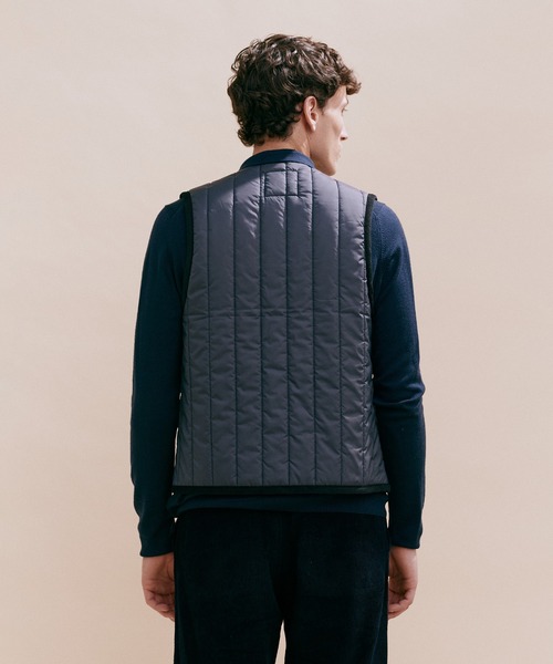 LAVENHAM（ラベンハム） ベスト ジレ VERTICAL QUILT DUBLIN MENS