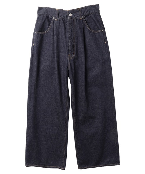 JieDa（ジエダ） ワイドパンツ ジーンズ WIDE ONE TUCK STRAIGHT DENIM
