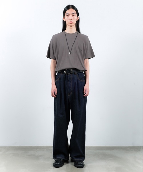 JieDa（ジエダ） ジーンズ WIDE ONE TUCK STRAIGHT DENIM メンズ