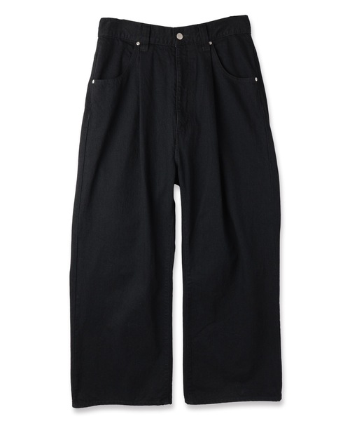 JieDa（ジエダ） ワイドパンツ ジーンズ WIDE ONE TUCK STRAIGHT DENIM