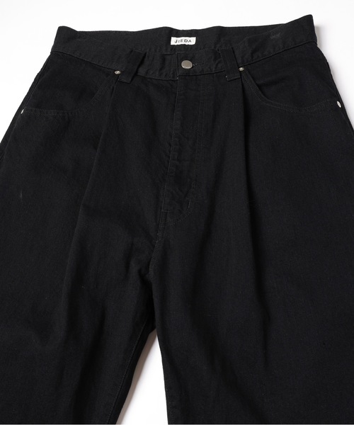 JieDa（ジエダ） ワイドパンツ ジーンズ WIDE ONE TUCK STRAIGHT DENIM