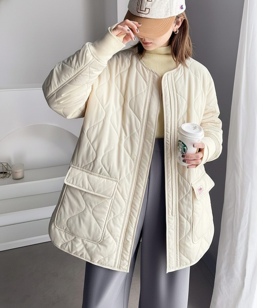 Java ブルゾン アウター 「JaVaジャバ 別注」8wayで自由自在！ロング