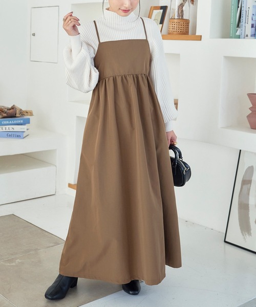 日本未上陸 InchLim 25SS キャミワンピース 　ワンピース レディース Aletta vita ワンピース キャミワンピース Iライン ロング