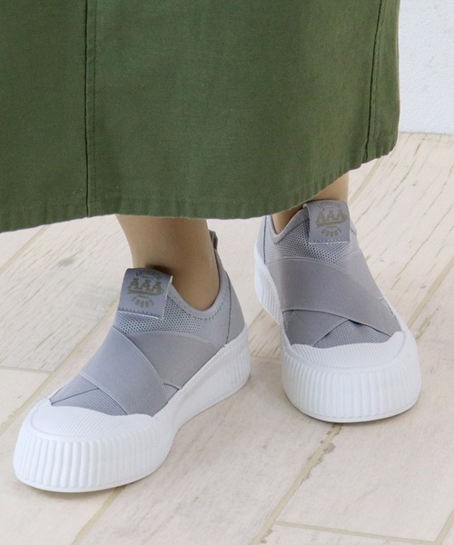 AAA+（サンエープラス） スニーカー AAA+ /クロスバンドスリッポン