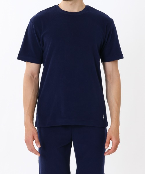 【POLO RALPH LAUREN】テリークロスクルーネックシャツ POLO RALPH LAUREN ルームウェア 「POLO LAUREN」テリークロス