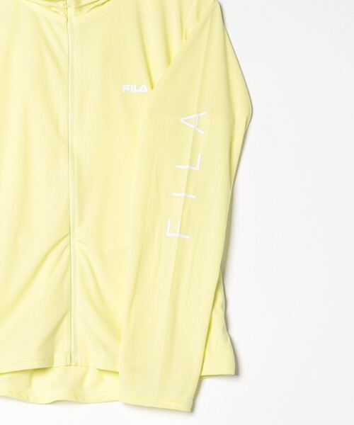 フィラパーカー FILA ジャージ 接触冷感 軽量スムース 長袖 ジップパーカー 薄手