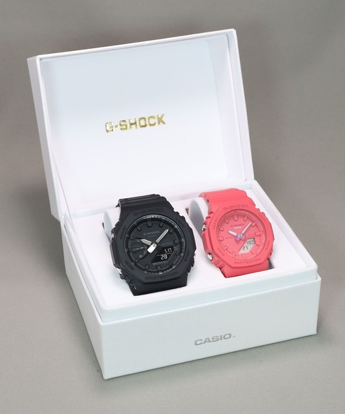 G-SHOCK 腕時計 メンズ Pair Model / GA-2100-1A1JF × GMA-P2100-4AJF