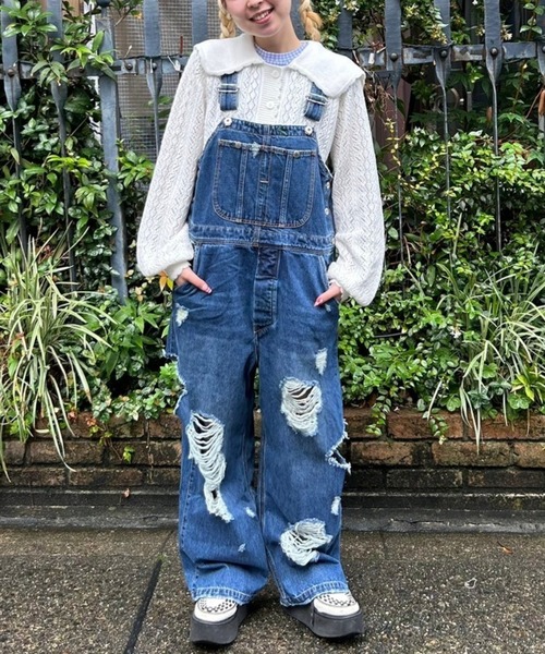 キャンディストリッパー　チャイナサロペット Candy Stripper（キャンディストリッパー）の「CHINA DENIM