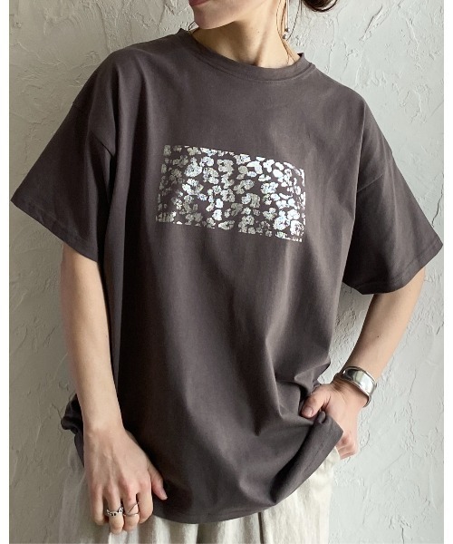 She's Closet tシャツ オーバーサイズヴィンテージロゴ半袖