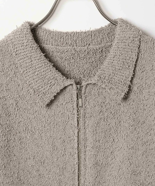 Heather（ヘザー） カーディガン 半袖 WZIPショートカーディガン（半袖