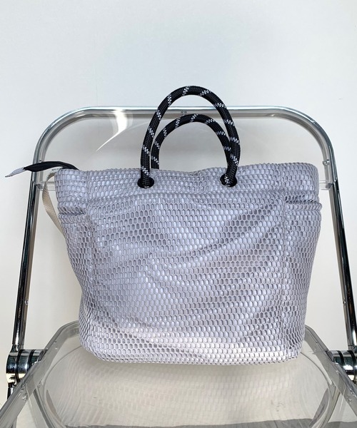 値下げ【MUTA】新品未使用 2WAY メッシュトートバッグ BLUE 早い者勝ち