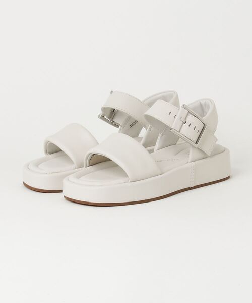 Clarks スネーク コルク ウエッジ ストラップ サンダル レザー Clarks スネーク コルク ウエッジ ストラップ サンダル レザー