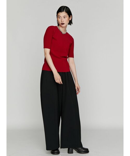 UN3D. ニット セーター BACK OPEN KNIT TOP / バックオープン