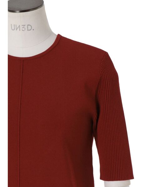 UN3D. ニット セーター BACK OPEN KNIT TOP / バックオープン