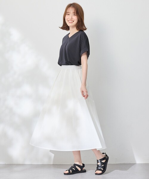 ANY（エニィ） スカート 「大好評につき新色追加！/洗濯機可/ウエスト