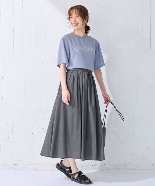 ANY（エニィ） スカート 「大好評につき新色追加！/洗濯機可/ウエスト