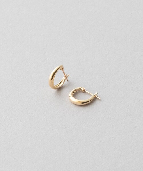 Jouete（ジュエッテ） ピアス K10YG フープピアス プランプ レディース
