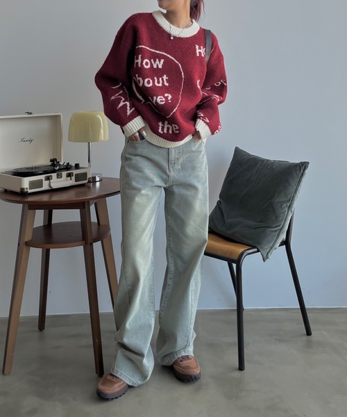 【AAKE】VINTAGE CURVE DENIM デニムパンツ VINTAGE DESIGN TACK CURVED DENIM PANTS / ヴィンテージ