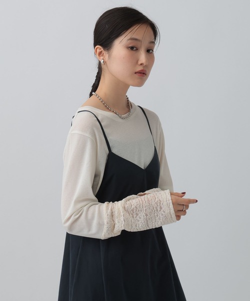 長袖ロンTシャツ LEPSIM（レプシィム） tシャツ 「累計販売数5万枚突破」袖切り替えプル