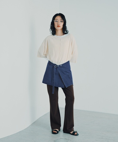 LEPSIM（レプシィム） tシャツ 「累計販売数5万枚突破」袖切り替えプル