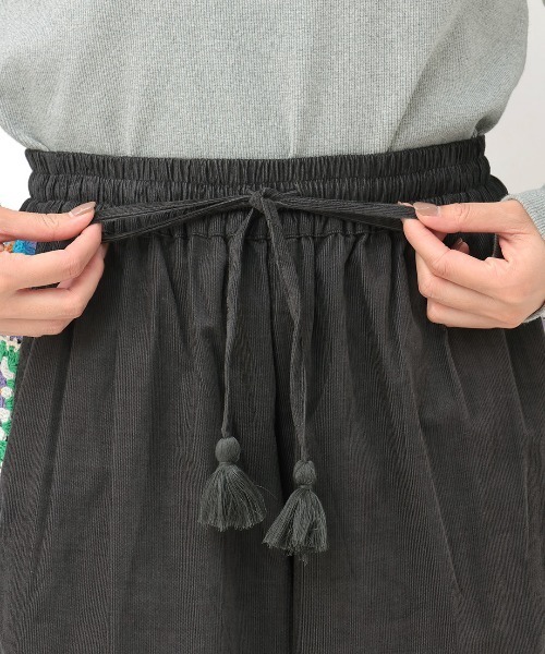 チチカカ（TITICACA） パンツ Rico クロシェコールパンツ レディース