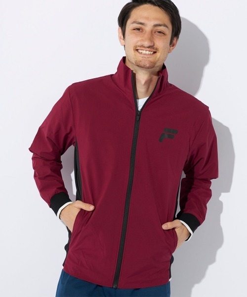 FILA ブルゾン アウター ツインレイヤー フルジップジャケット