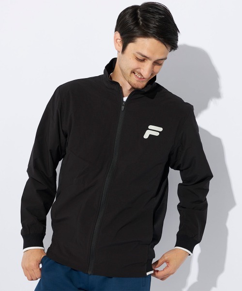 FILA FM5429 ブルゾン　ジャケット FILA ブルゾン アウター ツインレイヤー フルジップジャケット