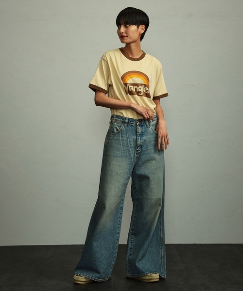 ★ Sportmax★Angri ローライズデニムワイドジーンズ ローライズデニム SPORTMAX(スポーツマックス) デニム・ジーパン