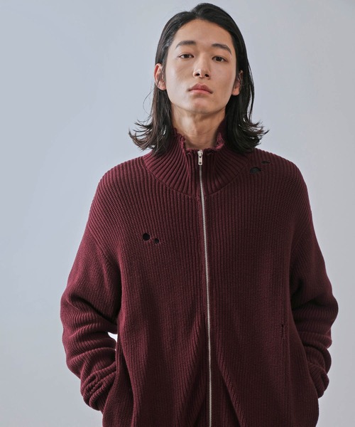 JUNRED（ジュンレッド） タートルネック ニット セーター グランジ