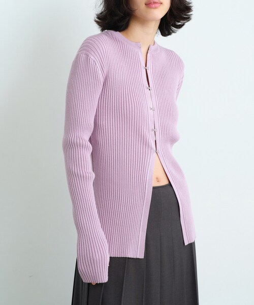 CODE A カーディガン fronthook knit cardigan レディース : ZOZOTOWN