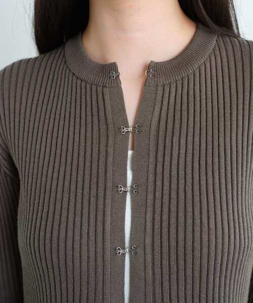 定価10万円❗️HODAKOVA ニットカーディガン 洗えるもちもち ミドル丈ニットカーデ - ベルーナ【公式】