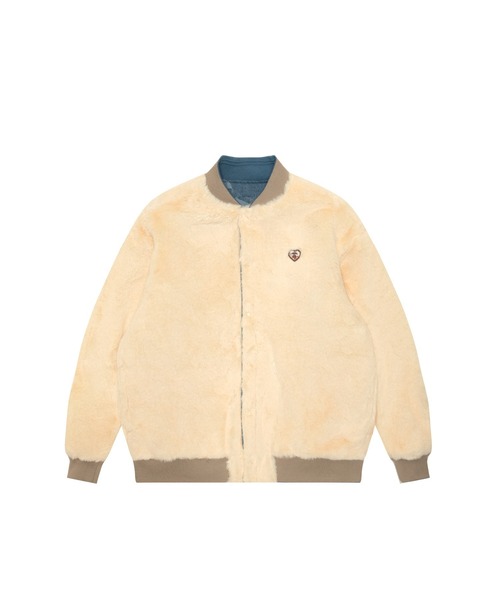 ミリタリージャケット モッズコート AAPE BOA JACKET(reversible) レディースの画像