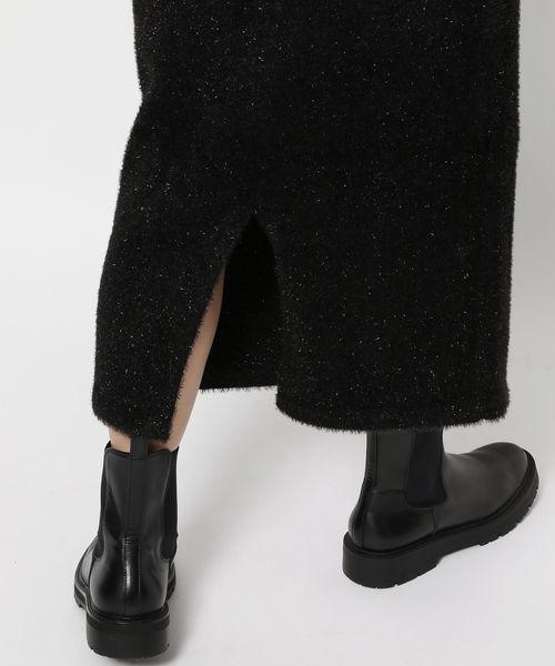 LOWRYS FARM スカート シャギーラメタイトスカート 152819 : ZOZOTOWN