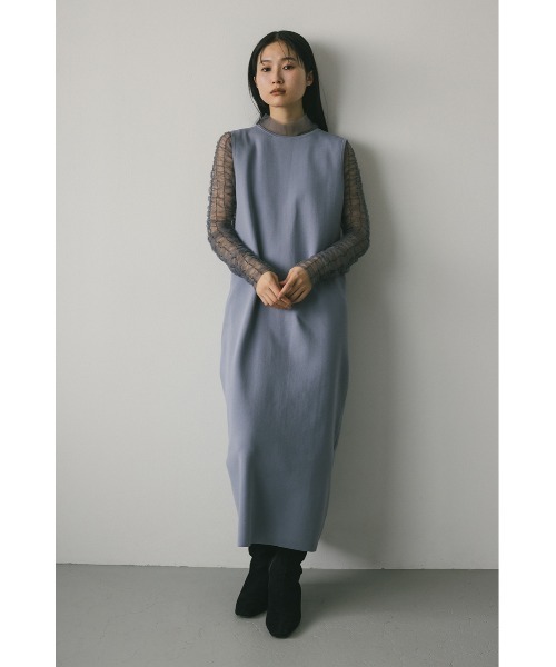 STYLEMIXER（スタイルミキサー） ワンピース 2ピースチュールニット