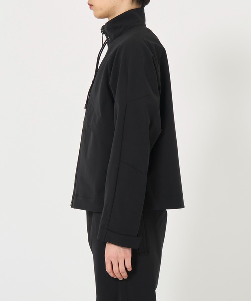 Drawer ネックギャザーブルゾン　38　ブラック　コート　ジャケット Drawer ネックギャザーブルゾン 38 ブラック コート ジャケット CONZ