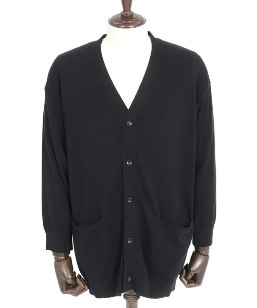 CAMBIO（カンビオ） カーディガン mcg3584-High Gauge Cotton Knit 3-4