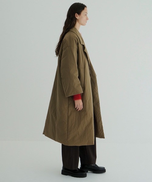 ダウンコート ダウンジャケット COLOR DOWN CHESTER COAT レディースの画像
