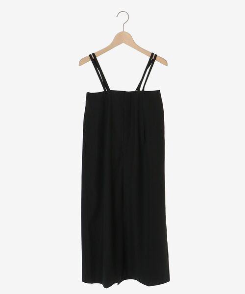 le. coeur bland バックリボンワイドキャミサロペット　新品・未使用 le.coeur blanc ワンピース バックリボンサロペットスカート